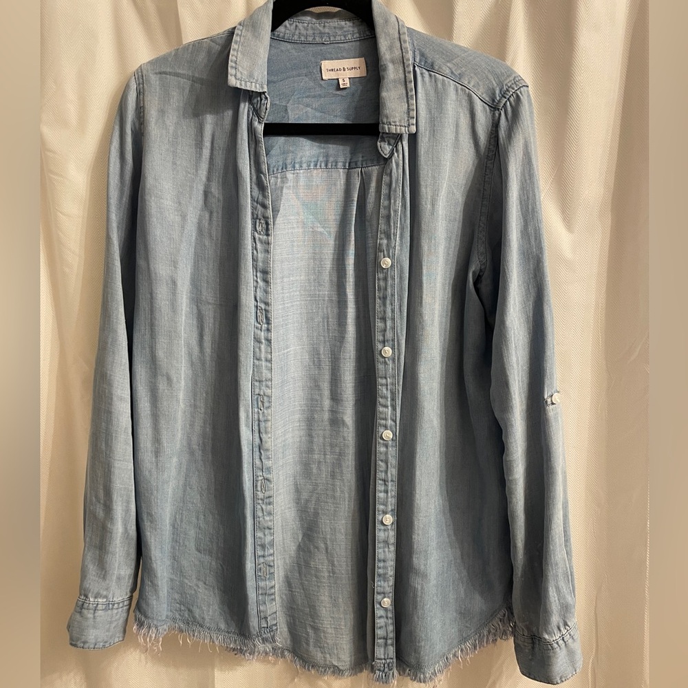 Light Blue Denim Shirt